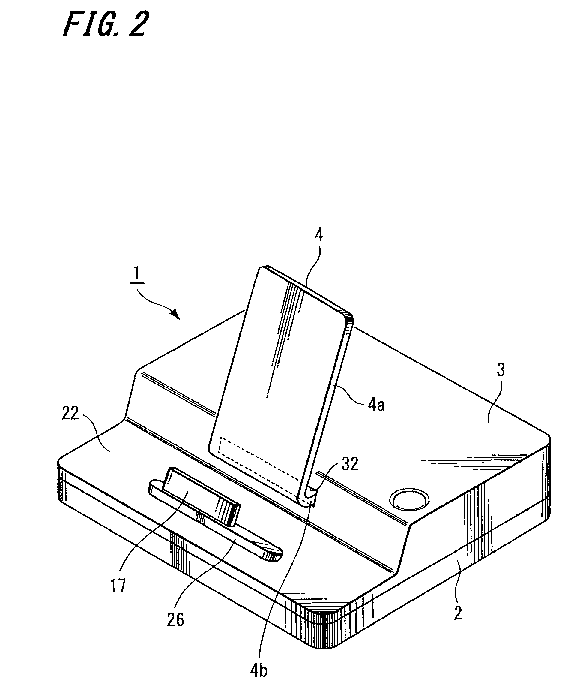 Cradle device and electronic equipment support device