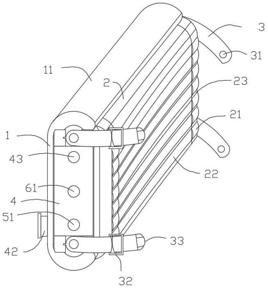 Patient's back washing device