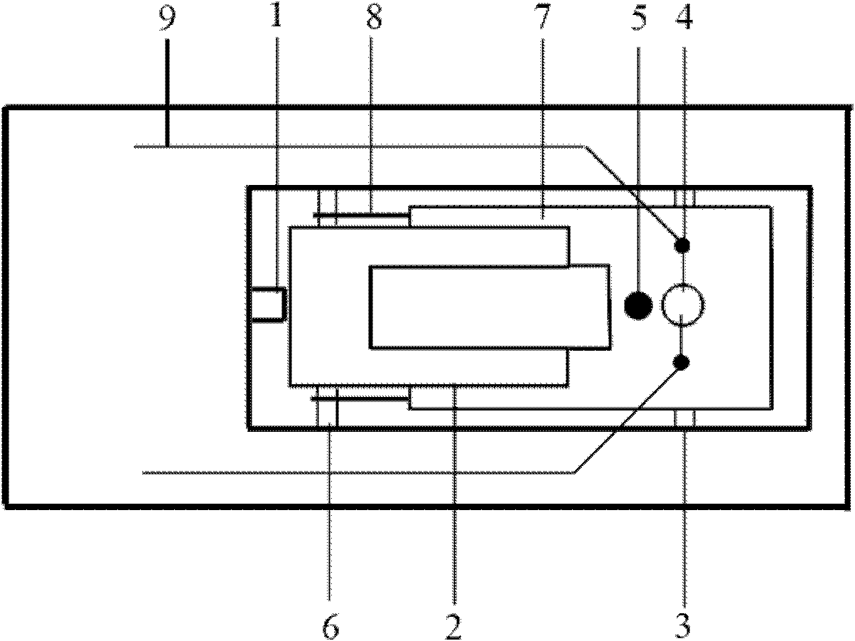 Preparation method of in situ double-tilt electronic microscope sample rod