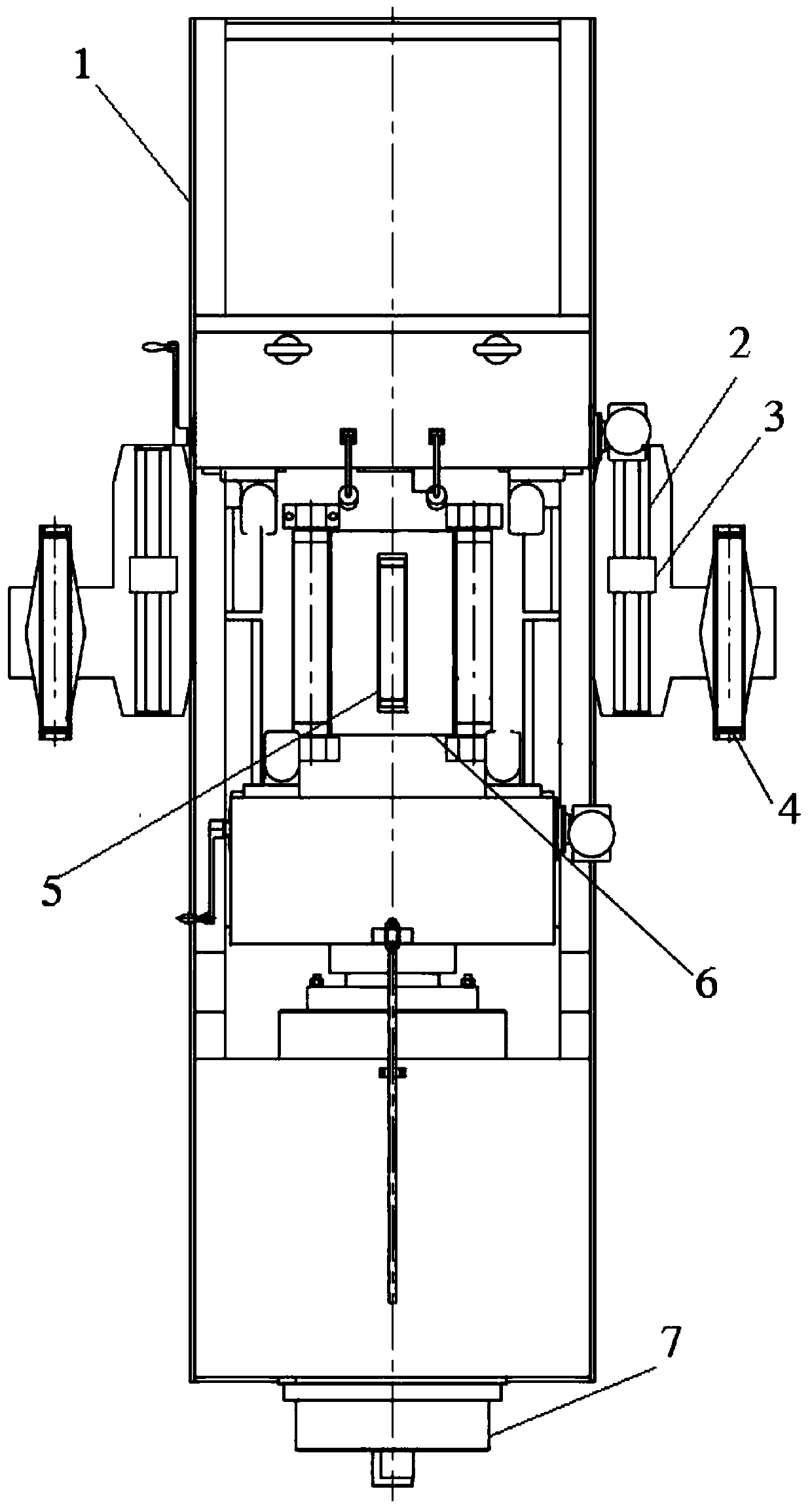 Straightening equipment for high-speed rail or frog and straightening method thereof