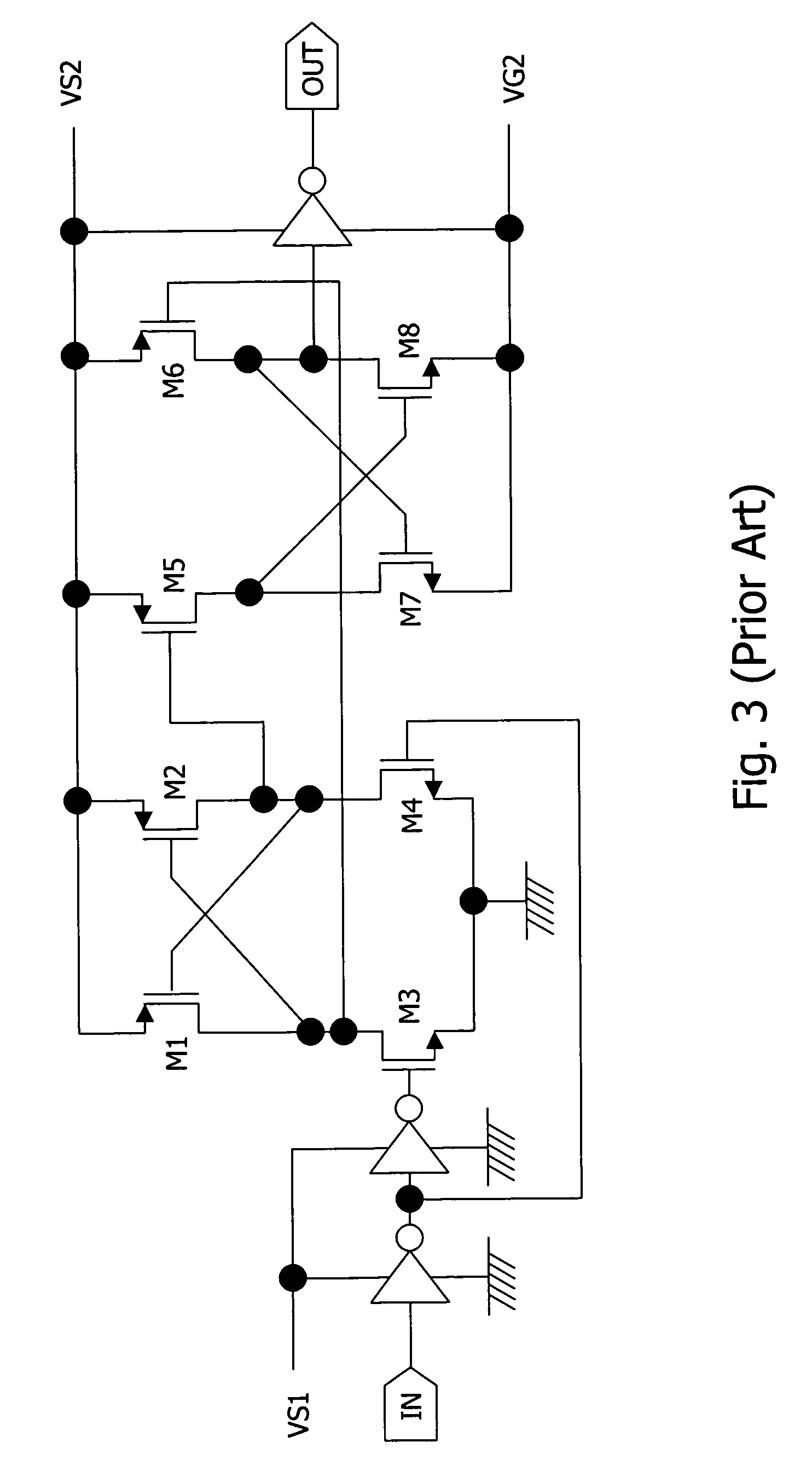 Level shift circuit and method for the same