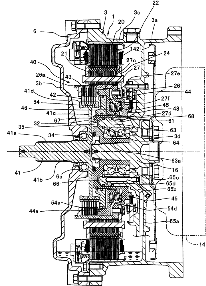 Electric motor and vehicle drive device using the same