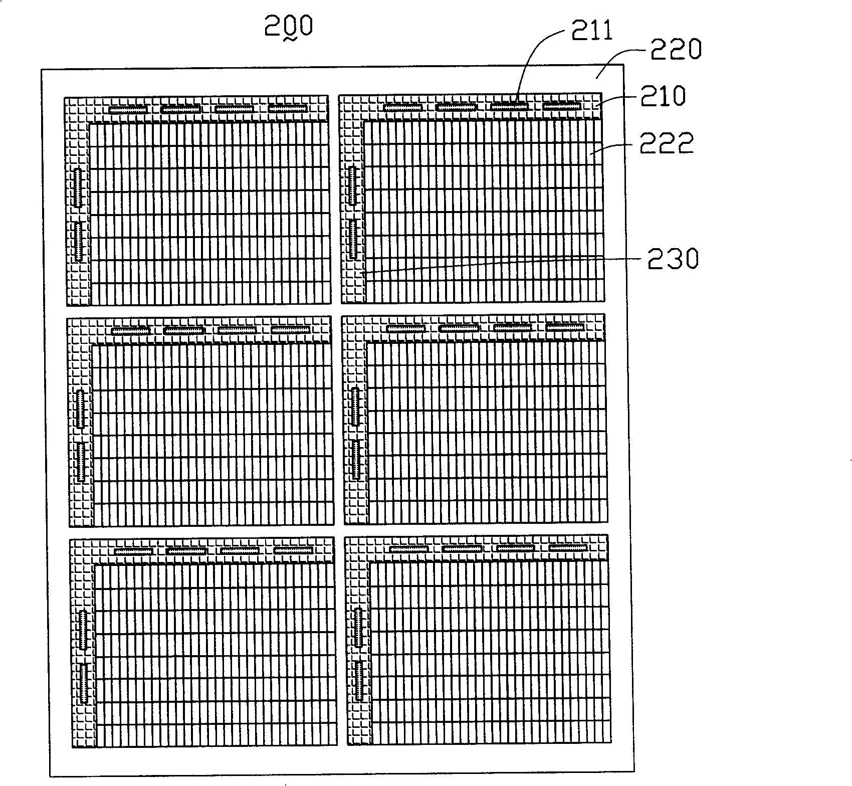 Low temperature polysilicon display unit and method for fabricating the same