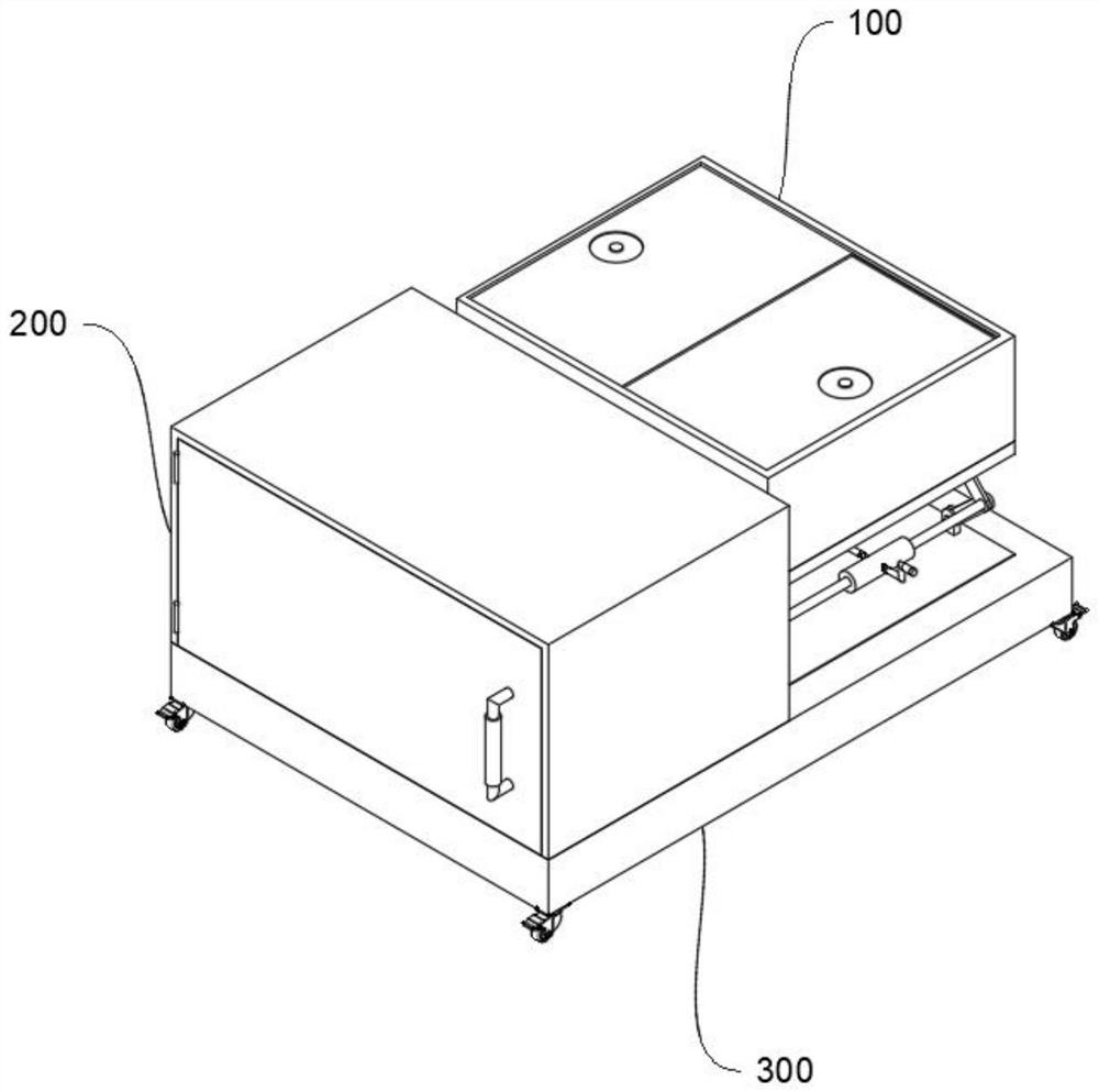 Portable medicine applying device for department of stomatology