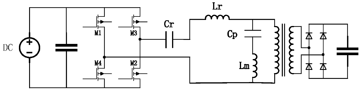 lclc resonant circuit, wide range constant power output DC charger and control method