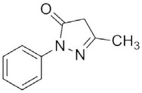 Edaravone and (+)2-camphol liniment and preparation method thereof