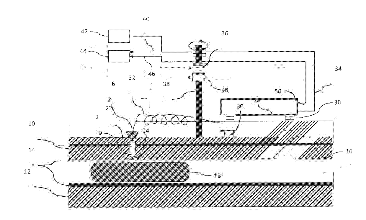 Method for measuring the thickness of flat workpieces