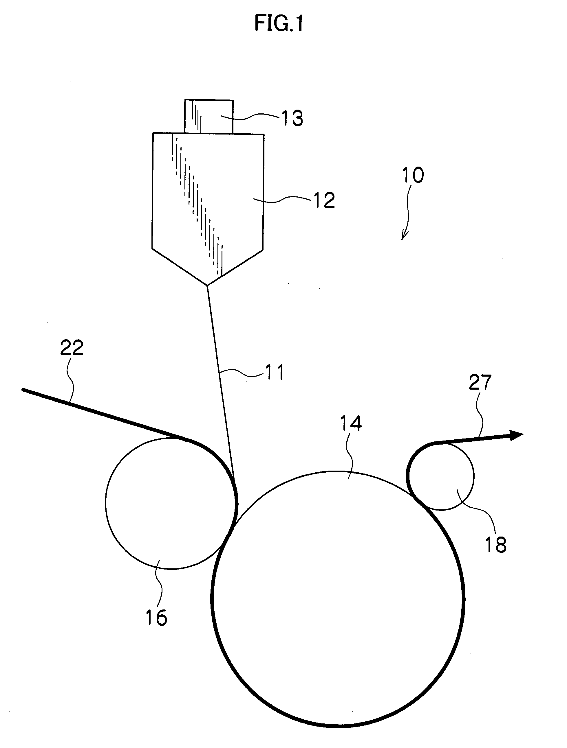 Method and apparatus for forming resin film