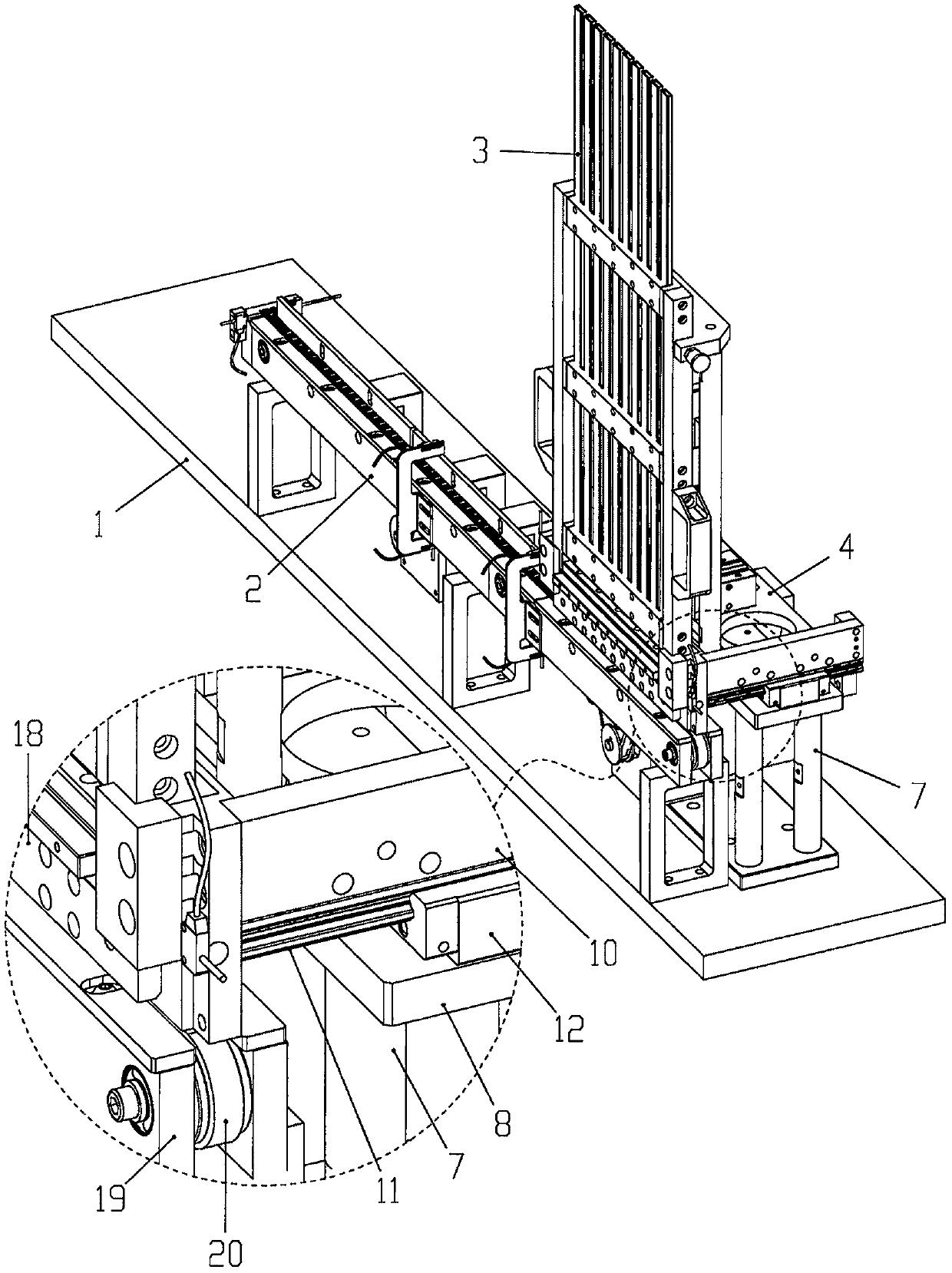 Connector intelligent transportation and assembly equipment