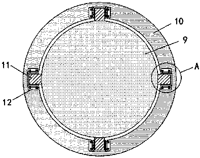 Stirring device for producing P-toluenesulfonyl urea