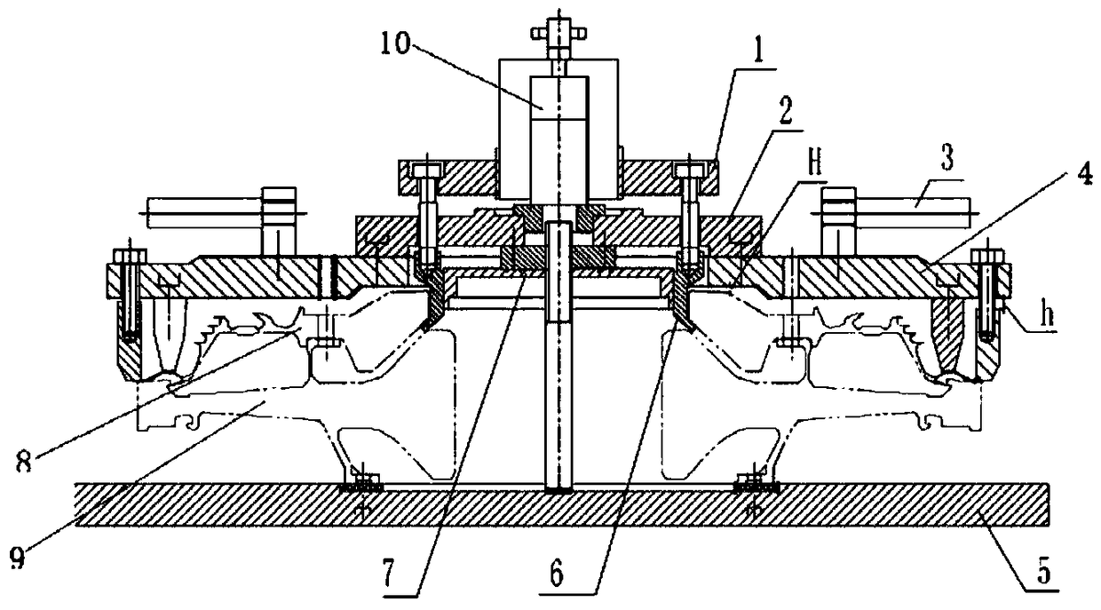 Disassembling method for double-tightness chuck