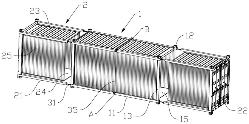 Foldable multipurpose standard container