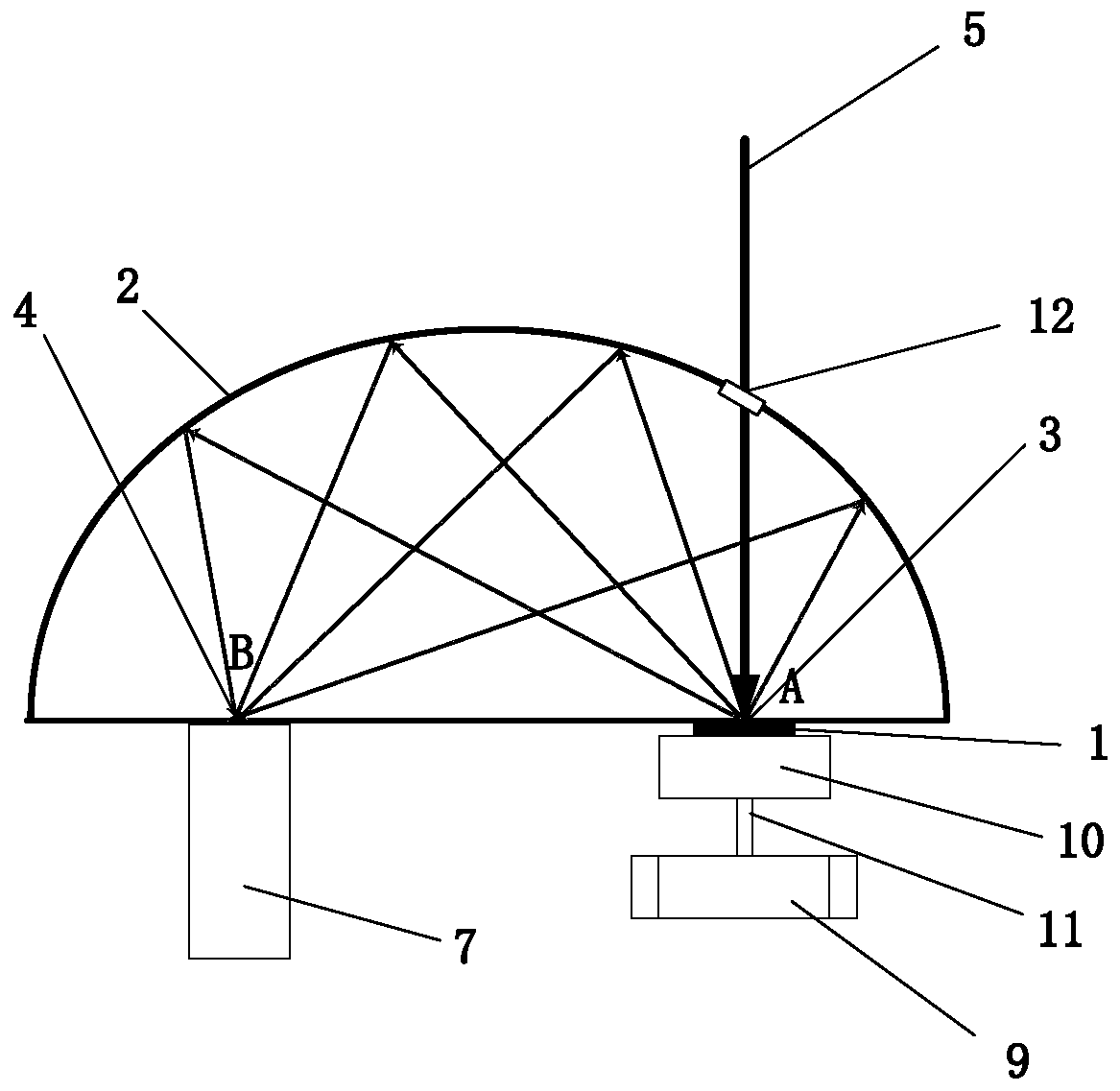 Optical microscopic imaging method and device for online monitoring in high temperature state