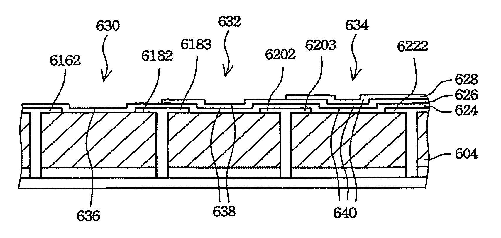 Interference display unit