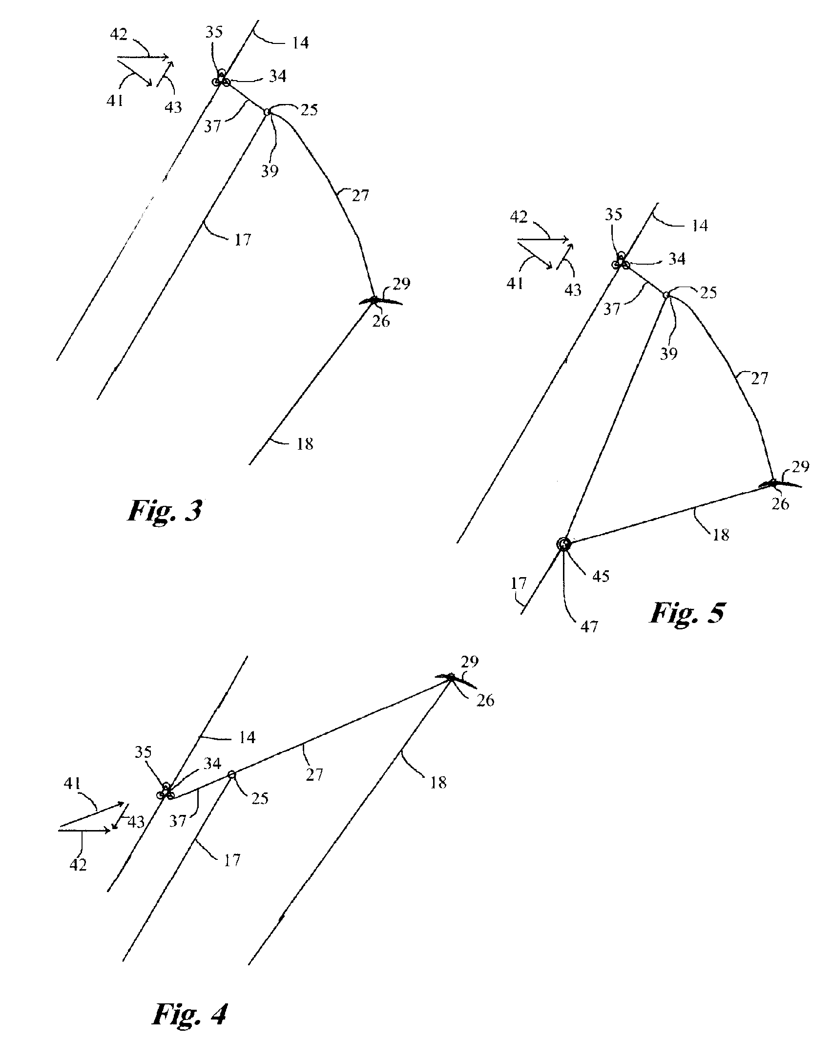 Wind drive apparatus for an aerial wind power generation system