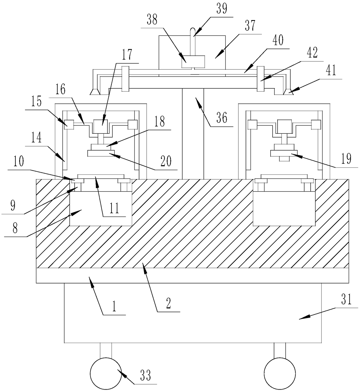 Electrical control automatic production constant-frequency operating equipment