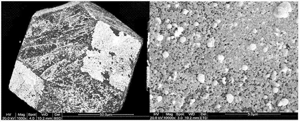 Method for preparing diamond-copper composite material by virtue of metallization of high-temperature blending surface