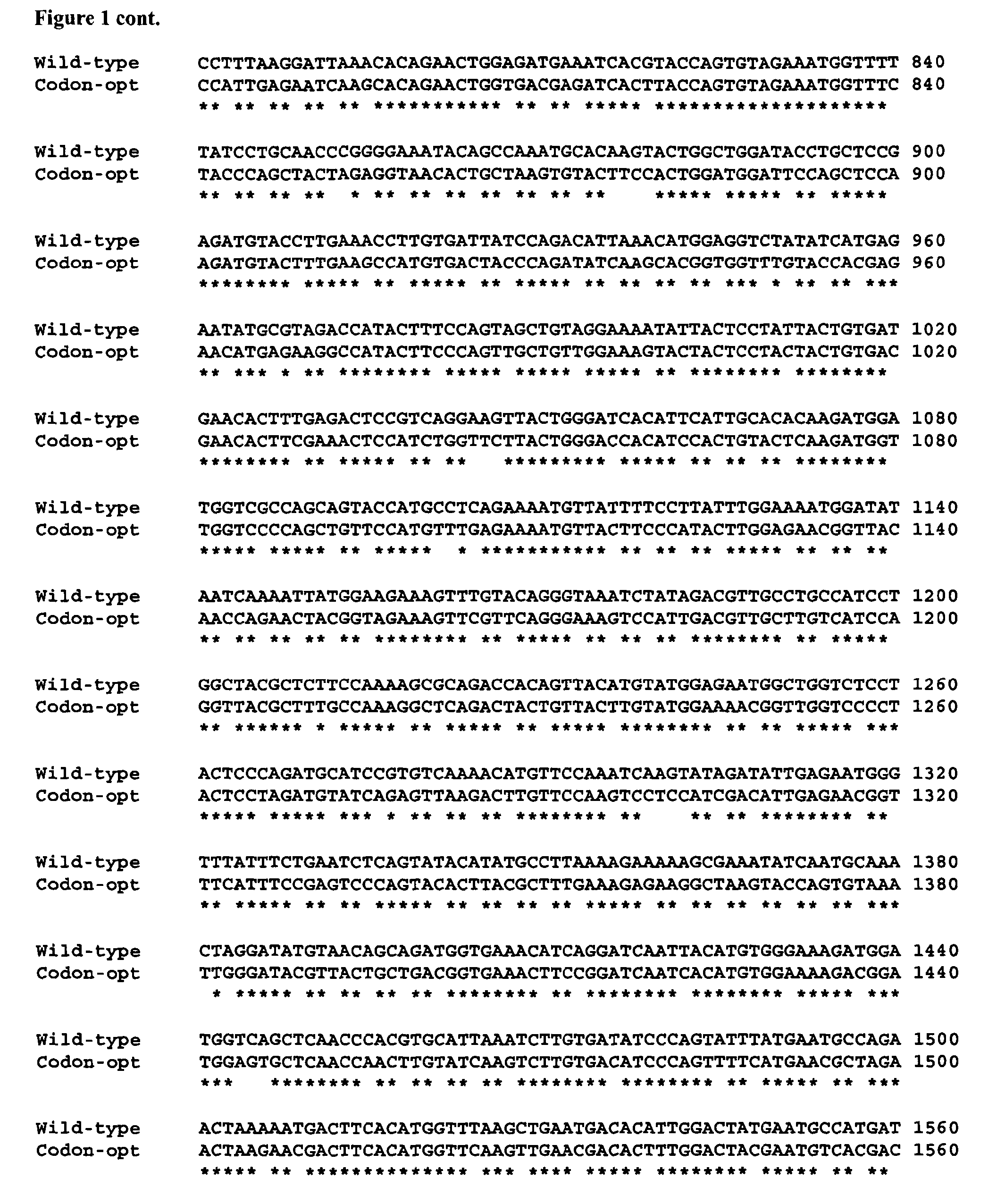 Recombinant codon optimised factor h