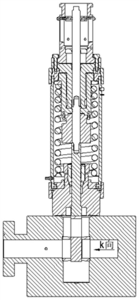 Underwater automatic control high-pressure valve