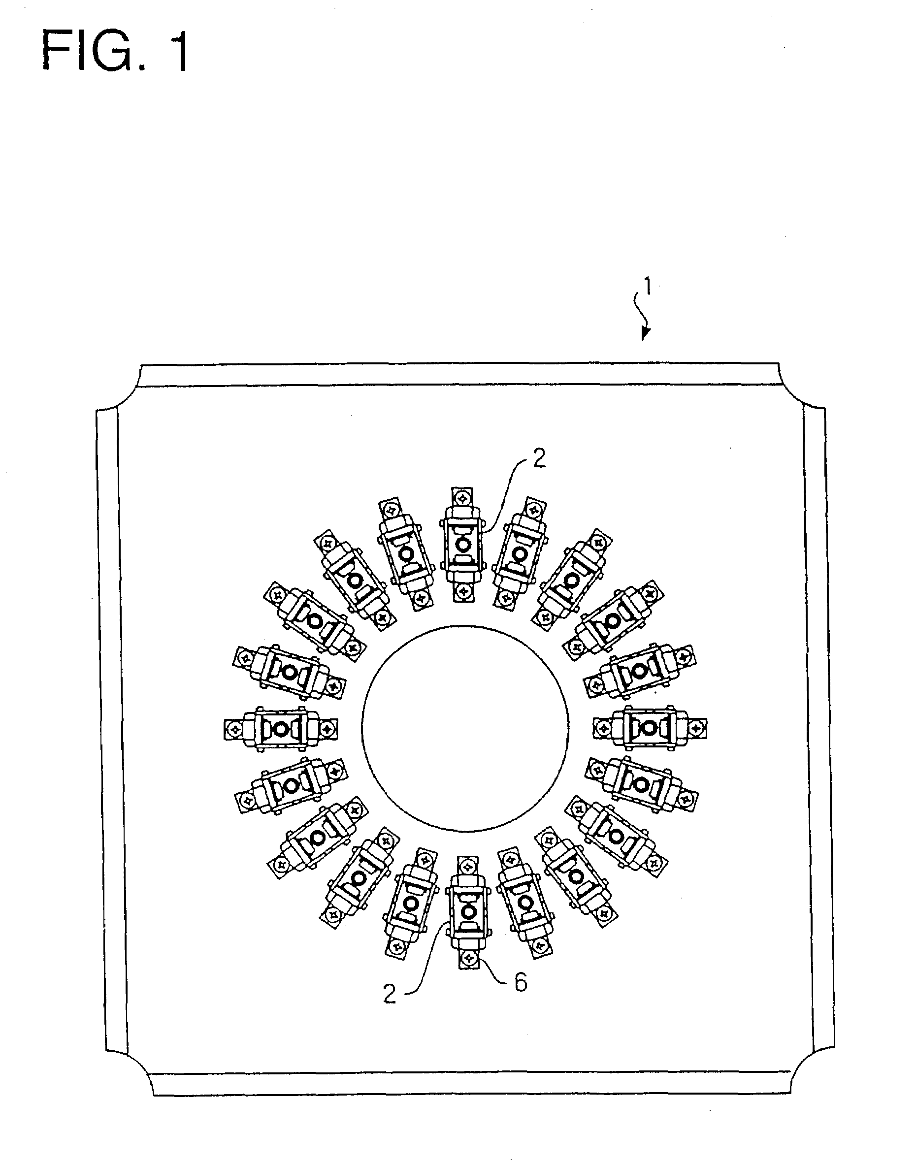 Ferrule holder assembly for optical-fiber-end-face grinding apparatus
