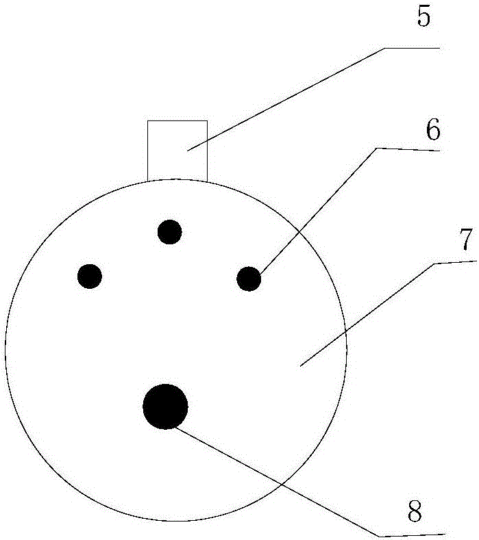 Dental descaling device and tooth washing apparatus with splash-proof and video functions