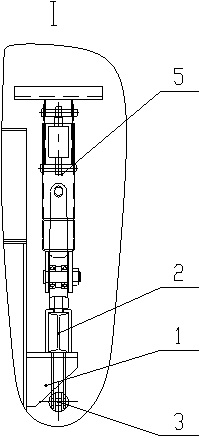 Installation device and construction method of a two-liner roof formwork