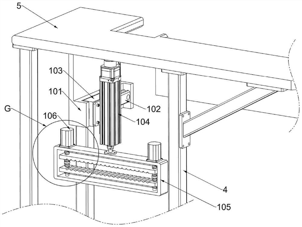 Metal material machining device and method for die-casting formation