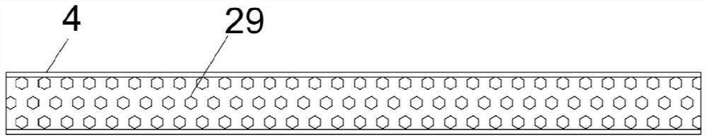 Organic matter garbage waste gas treatment device