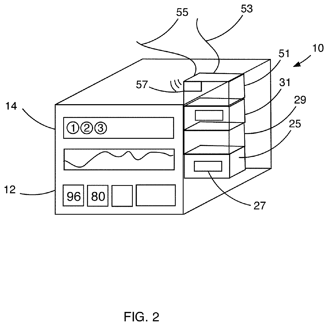 System and method for detecting ventilatory depression and for prompting a patient to breathe