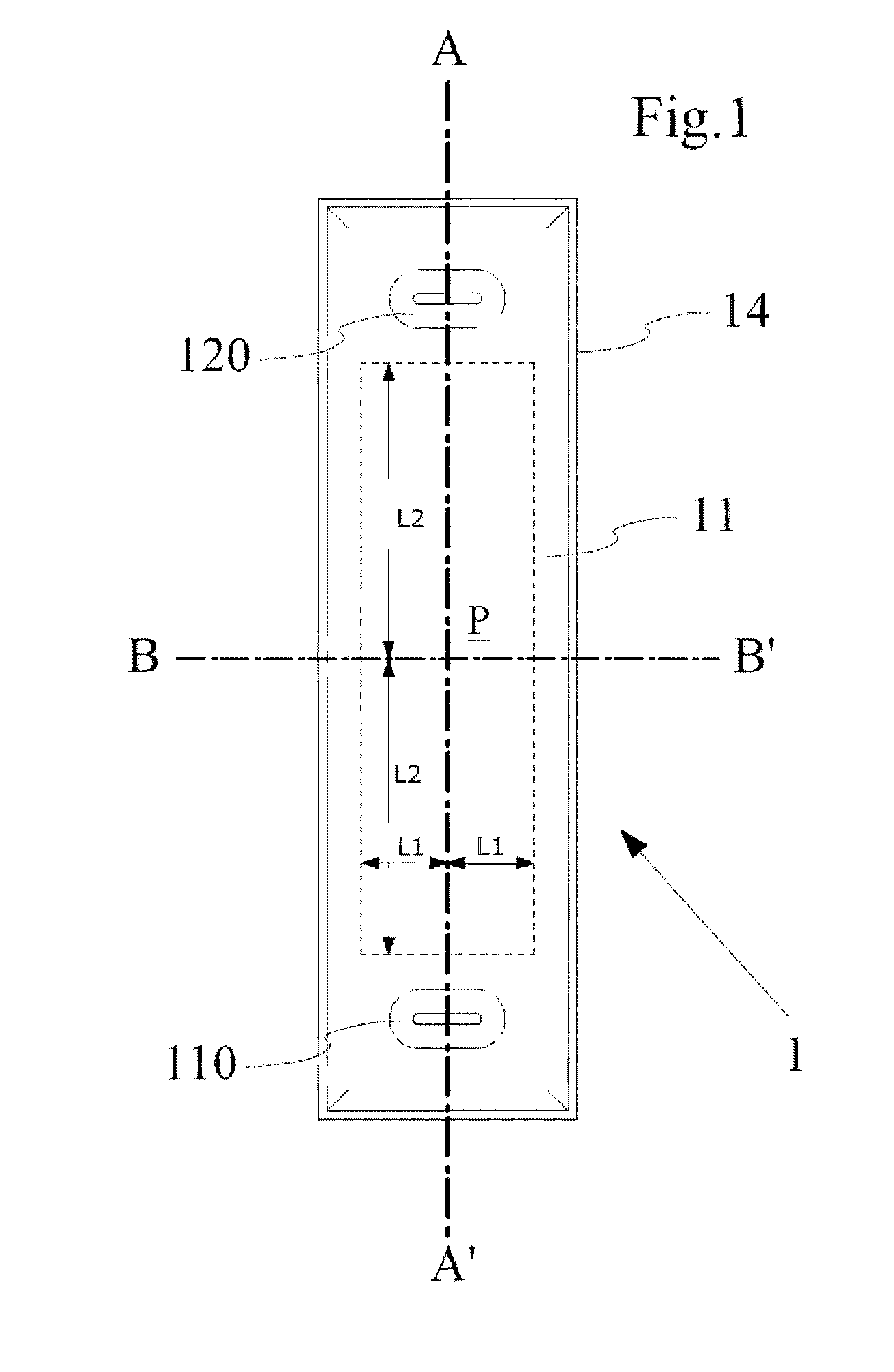 Sound-absorbing panel and associated manufacturing method