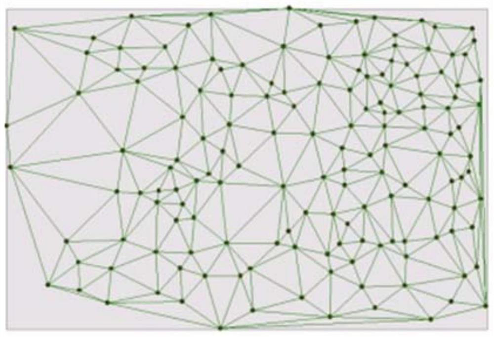 Hamiltonian path quick search method based on adjacent rectangles