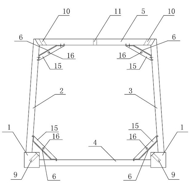 Chair with simple and firm installation structure