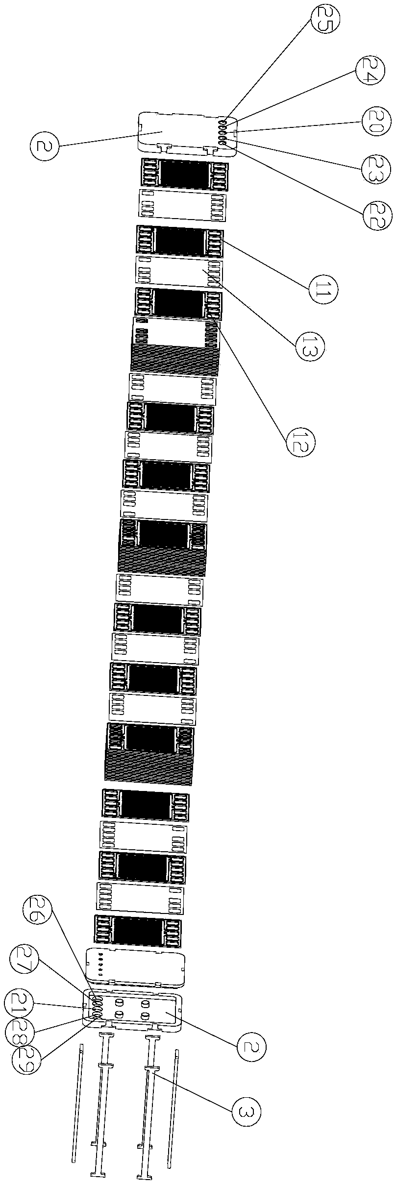 A compact intelligent fuel cell humidification system and humidification method thereof