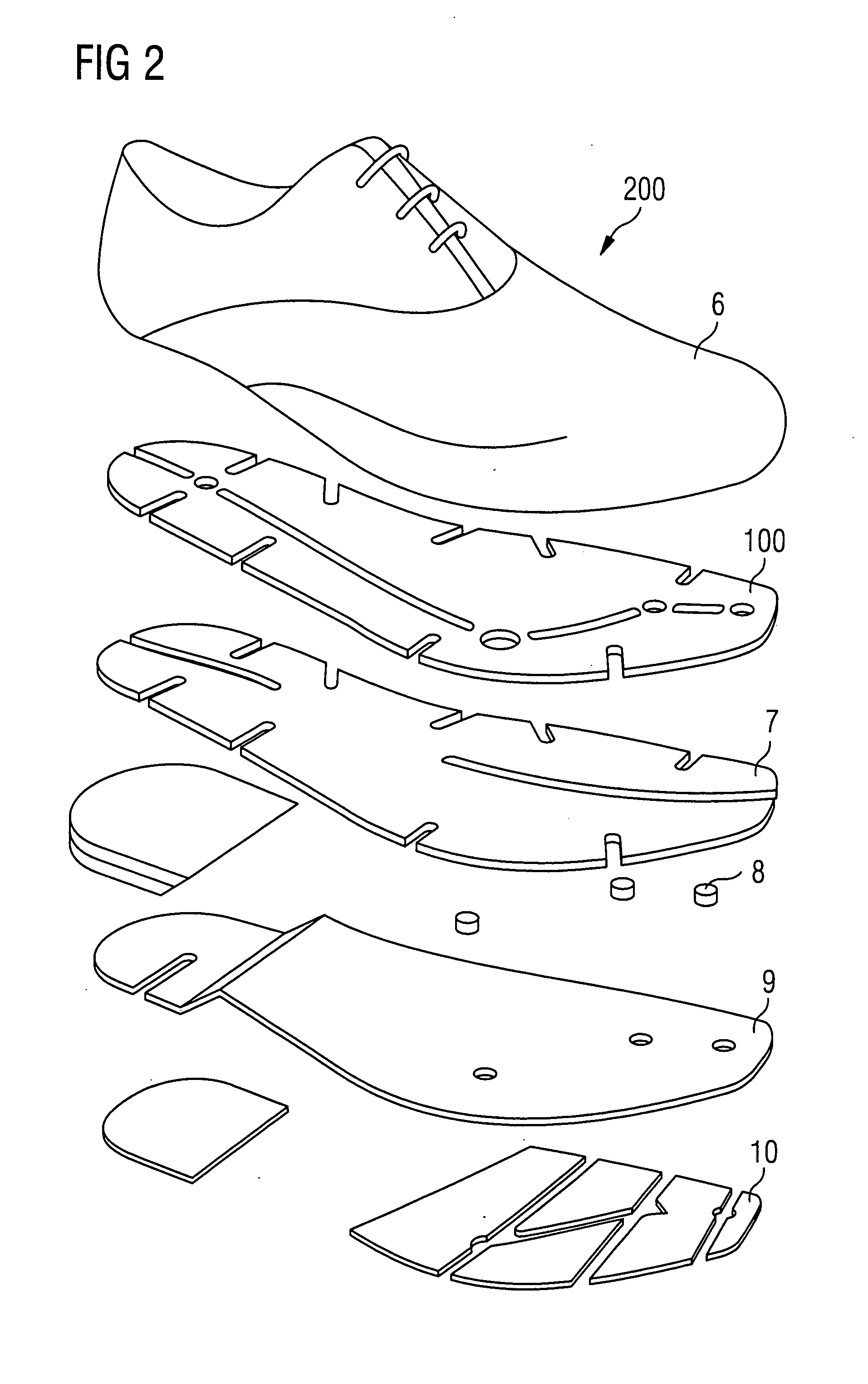 Kinematic Shoe Sole and Shoe Having Kinematic Shoe Sole