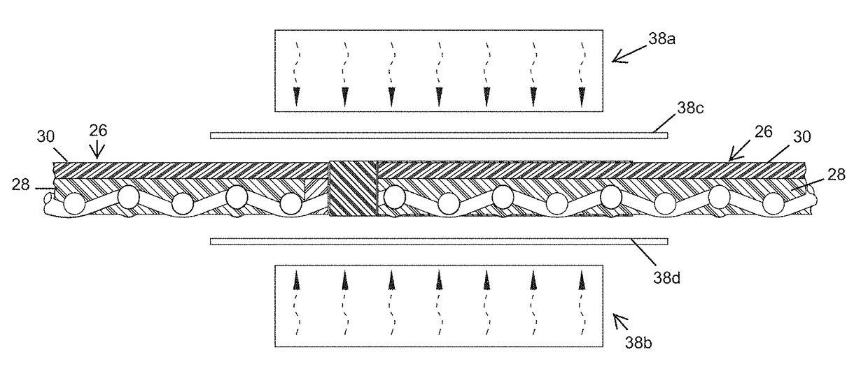 Seamless end connection for conveyor belts