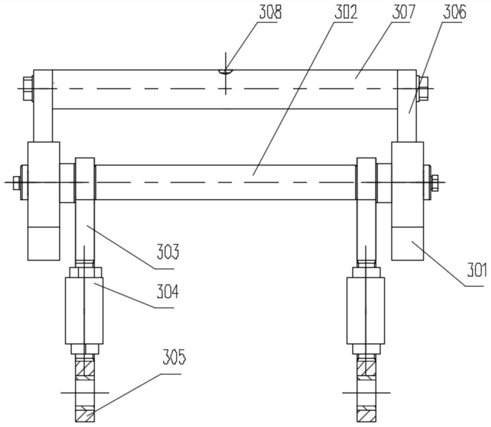 Eccentric locking mechanism applied to zero-second falling-off connector and connector thereof