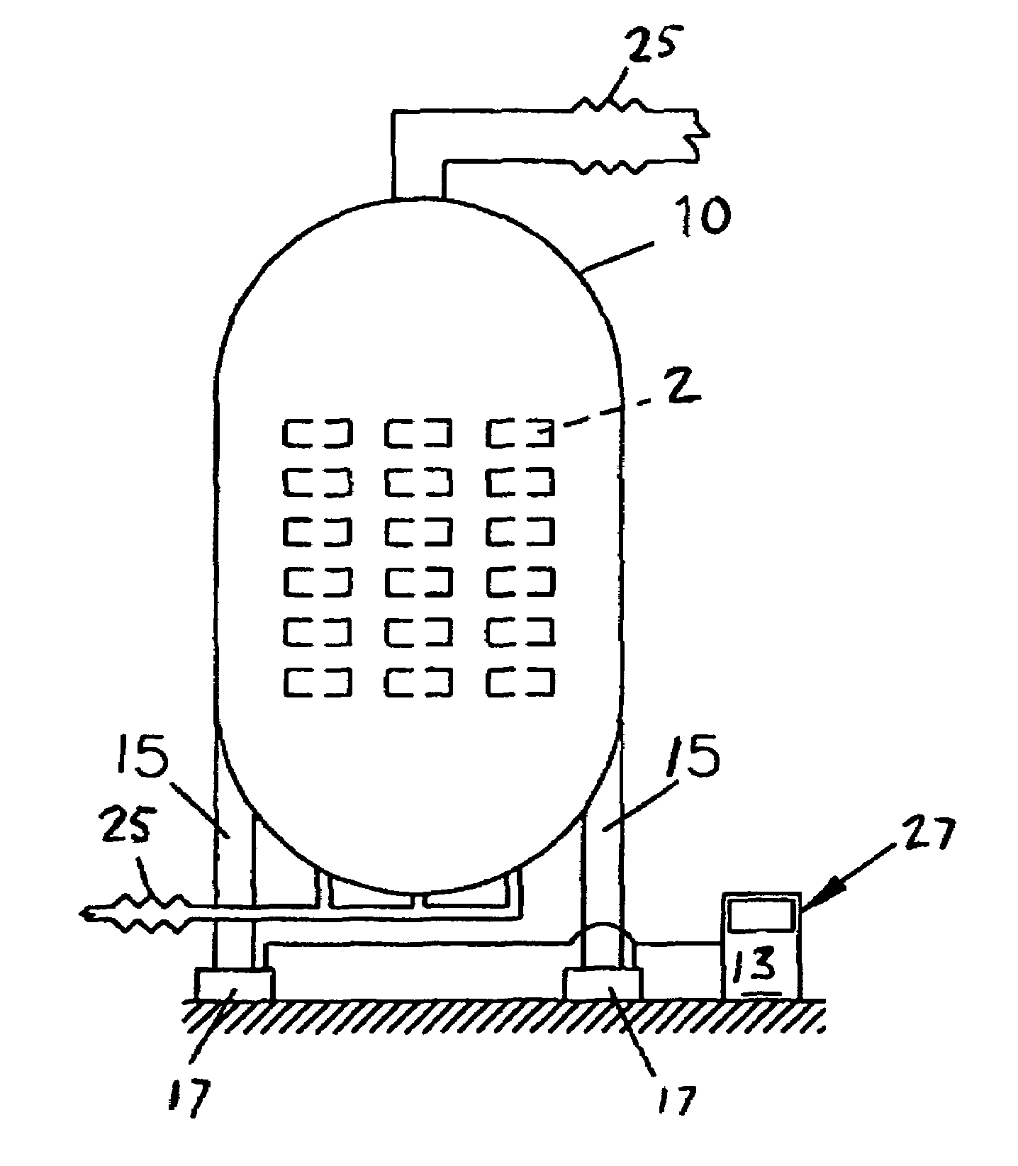 Method for measurement of weight during a CVI/CVD process