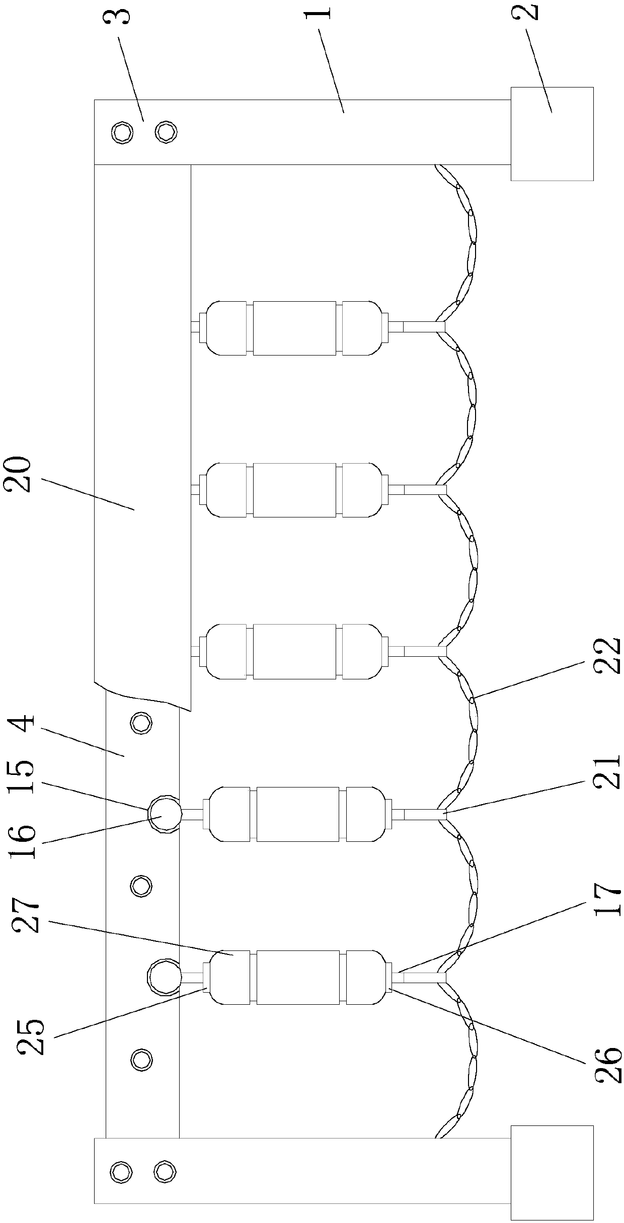 Crash barriers with reflective layer