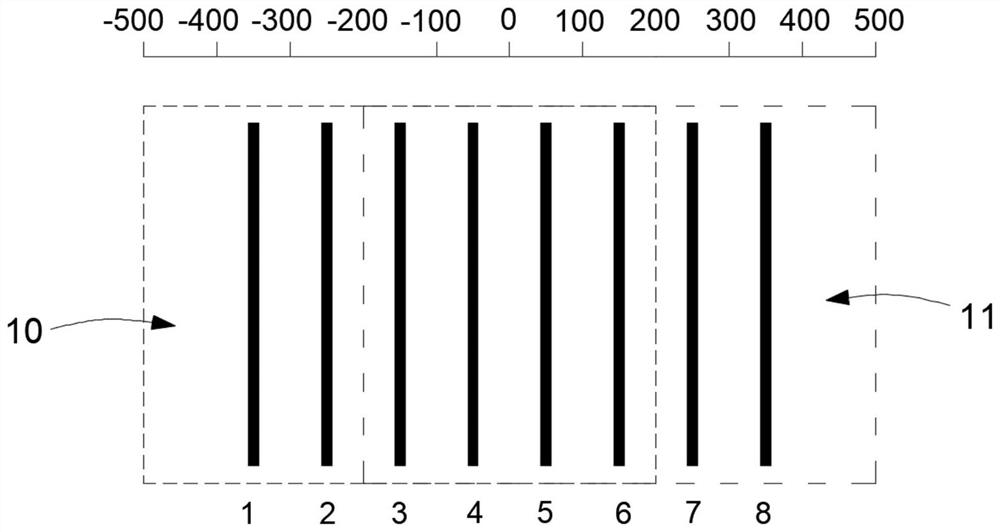 Double-head laser marking device based on axial direction and galvanometer linkage