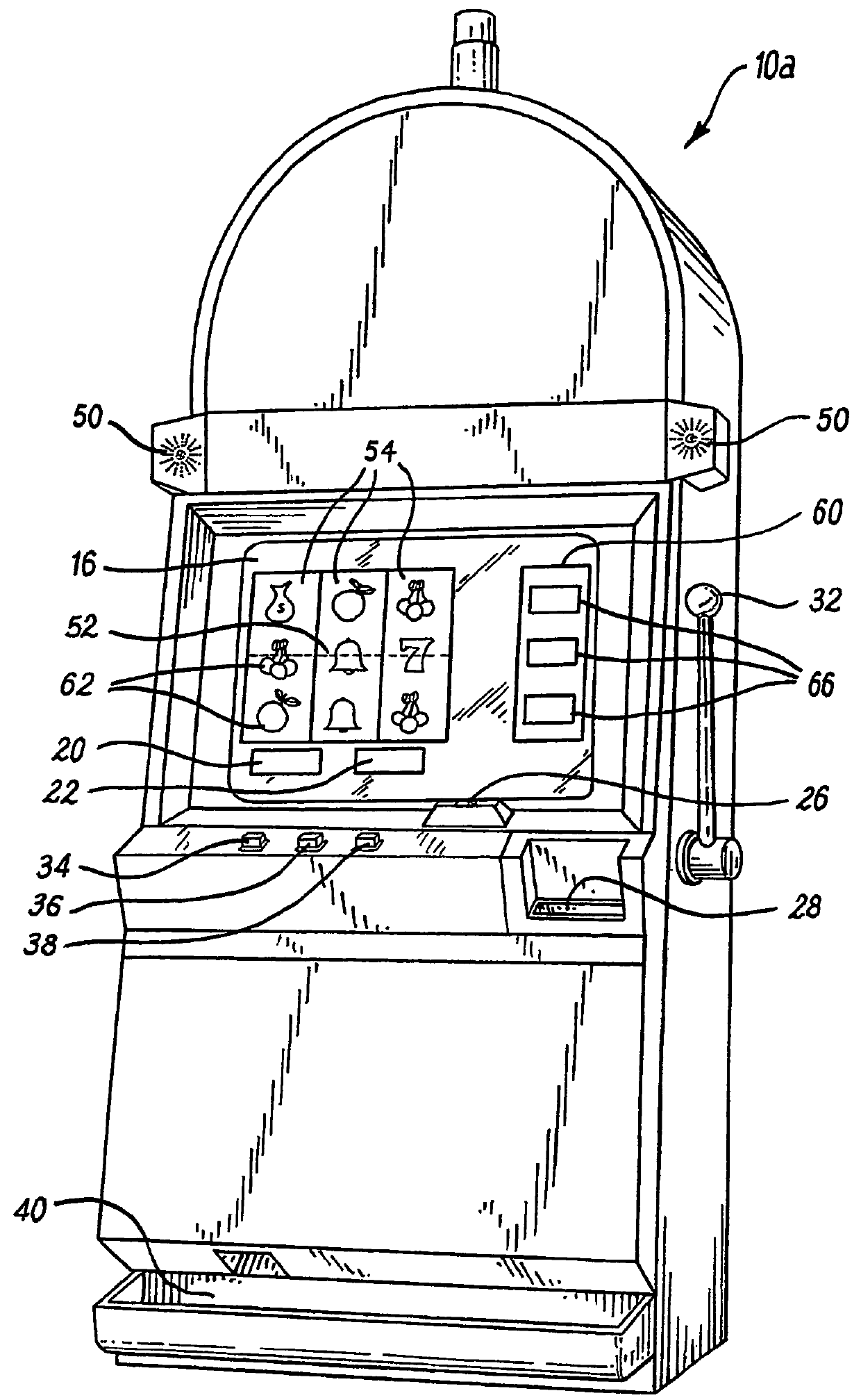 Gaming device having a modifier activator