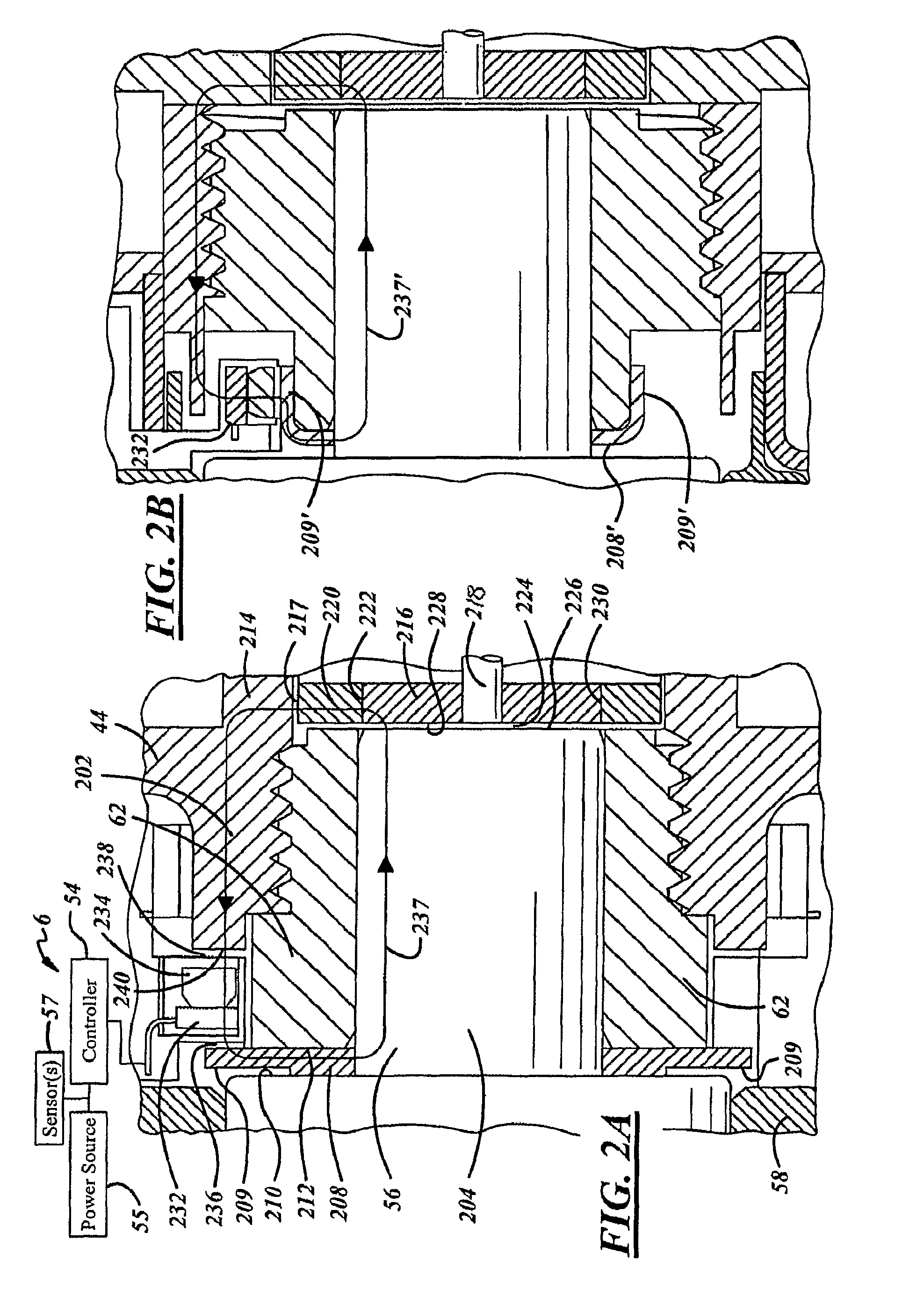 Electromagnetic differential speed control system for a fluid coupling device