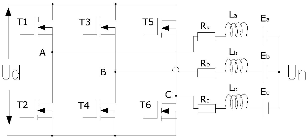 Zero-crossing point commutator and zero-crossing point commutation control method for permanent magnet brushless DC motor