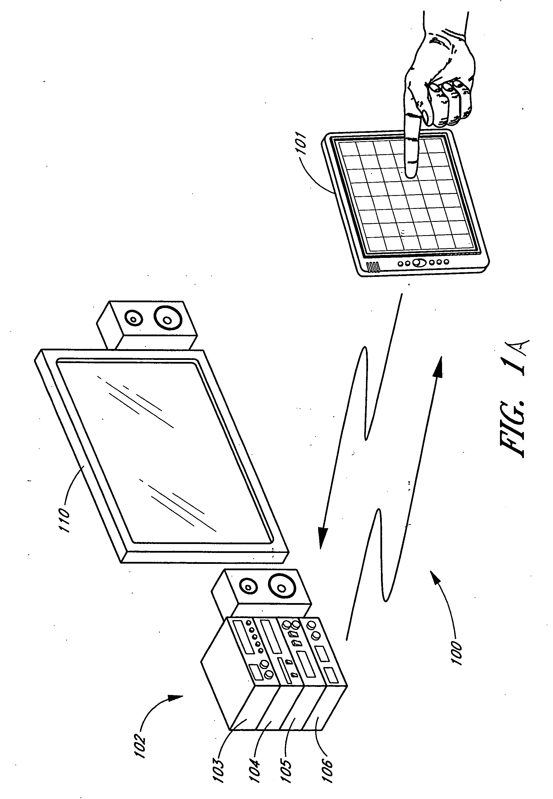 Touch-screen remote control for multimedia equipment