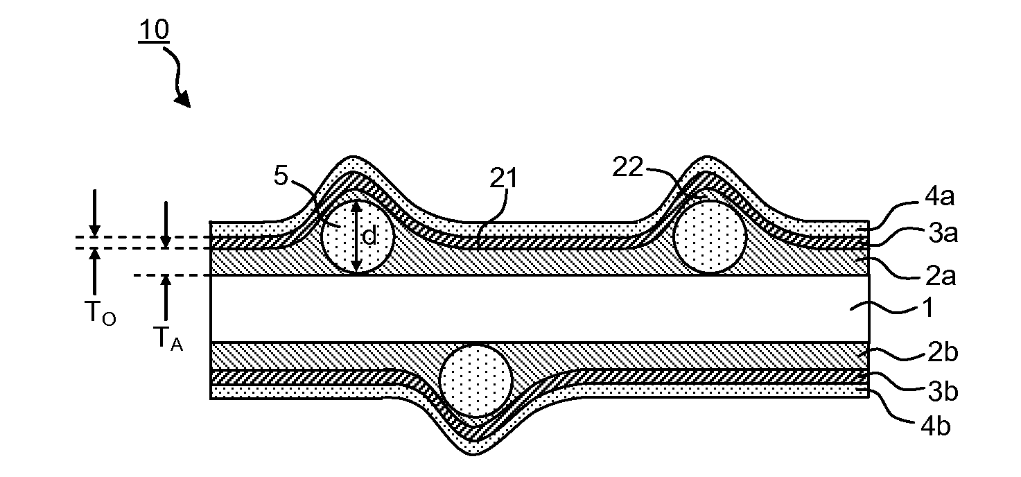 Double-sided transparent conductive film and touch panel