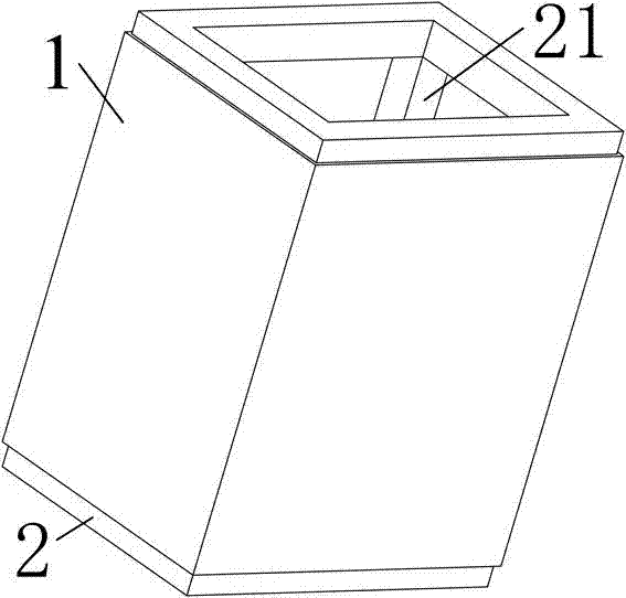 Film-coated injection-molding damp-proof container and manufacturing method thereof