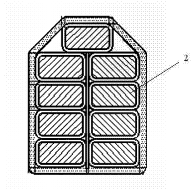 A transformer used for output of high-voltage and high-power converters