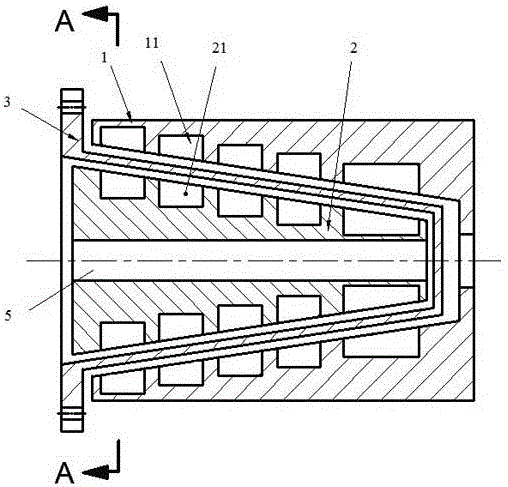Method for increasing torque of magnetic sealing device