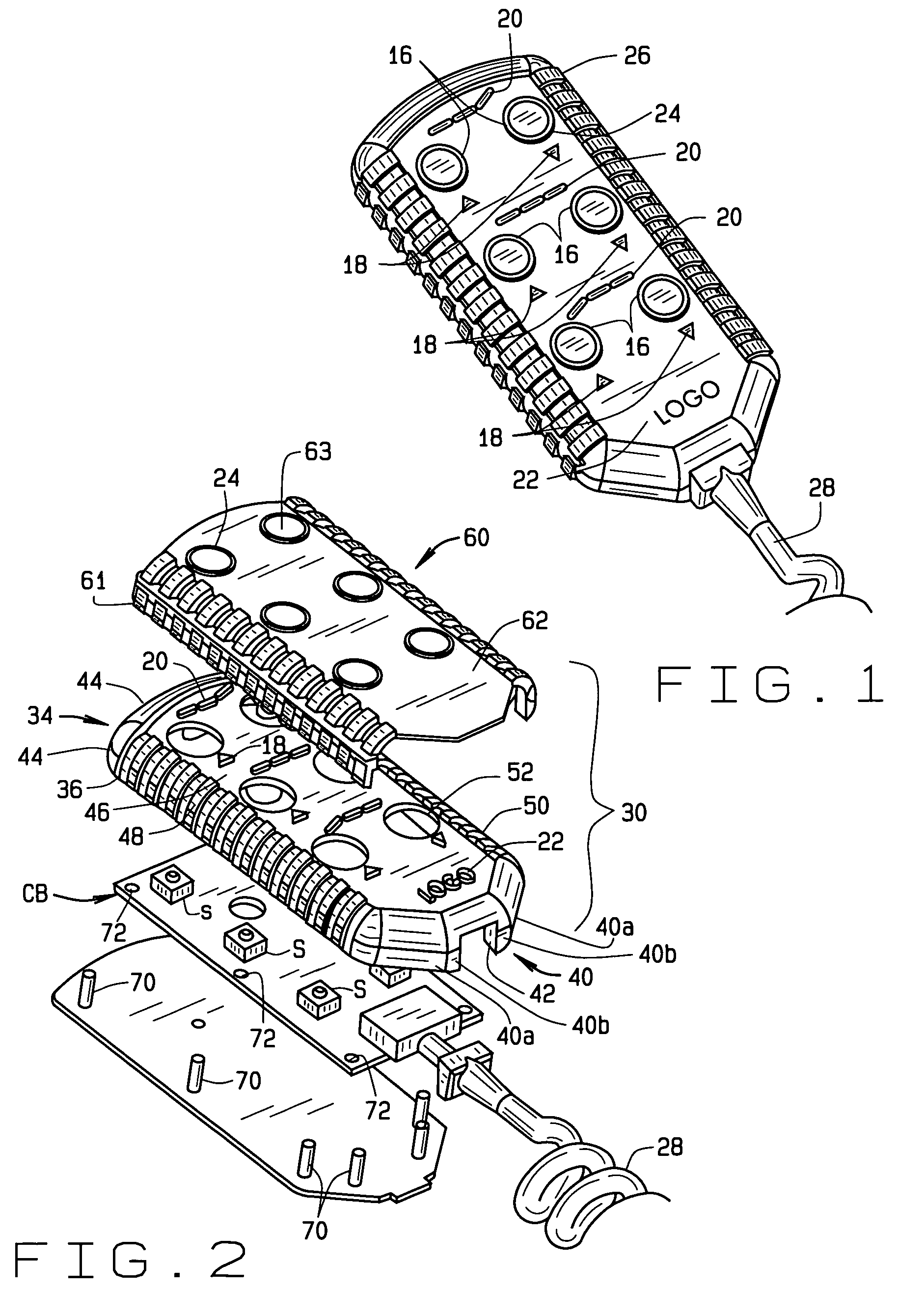 Control housing and method of manufacturing same