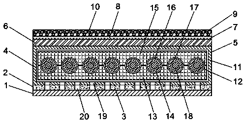 High-temperature-resistant wall plate and preparation method