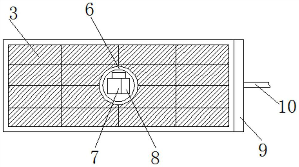 Heating device for fruit and vegetable greenhouse